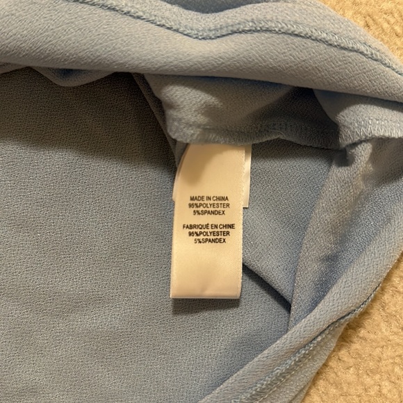 Blue CeCe eyelet top - Picture 4 of 4